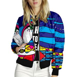 2025 chaqueta Bomber de satén con cuello informal personalizada para mujer, ropa larga de piel de oveja transpirable de alta calidad - Product Image 4