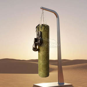 Sac de frappe en cuir PU écologique, fabrication professionnelle, sac de sable lourd pour l'entraînement au MMA, au kickboxing et à la remise en forme - Product Image 2