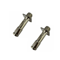 Vis en acier inoxydable - Connecteur RF à filetage M4 personnalisé, plaqué zinc, pour douille d'antenne télescopique