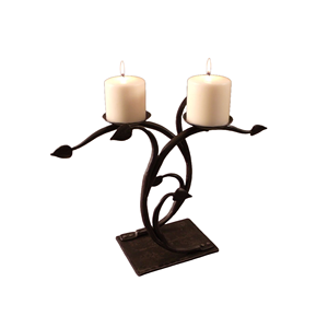 Bougeoir en aluminium en métal poli brillant pour la fête de mariage et la décoration de la maison en métal pur disponible en gros - Product Image 6