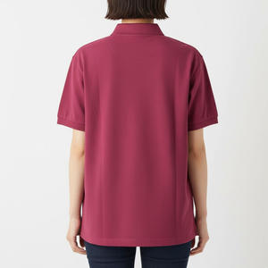 Polo de mujer de algodón de manga corta, cómodo, suave, informal, a la moda, para uniforme de oficina y uso diario al aire libre - Product Image 2