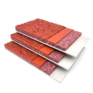 競技場用13mmロールトラックPU + EPDMプレハブランニングトラックアスレチックラバーランニングトラック - Product Image 2