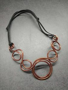 Precio al por mayor, joyería de moda, collar de resina, Collar corto de hilo, regalo de América para mujer, collares con figura de fiesta, colgante de boda - Product Image 5