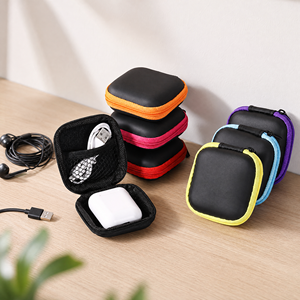 Estuche Cuadrado de EVA para Auriculares, Caja de Almacenamiento para Cables de Datos, Bolsa de Embalaje para Dispositivos Digitales - Product Image 2