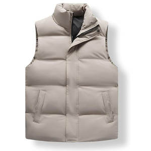 Chaleco acolchado sostenible para hombre, superventas, cómodo, nuevo diseño de fabricación, chaqueta de invierno anticontracción - Product Image 6