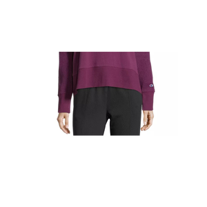 Felpa Champion da Donna Extra Small Viola in Cotone Heritage a Trama Mista 100% Cotone Lavorato a Maglia - Product Image 3
