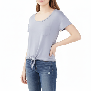 Camiseta larga con estampado personalizado para mujer, ropa de manga corta, vestido informal, algodón occidental XXL - Product Image 3