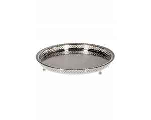 Plateau de service élégant en aluminium ''THALI'' Découpe au laser Beau design fabuleux Vaisselle incroyable - Product Image 3