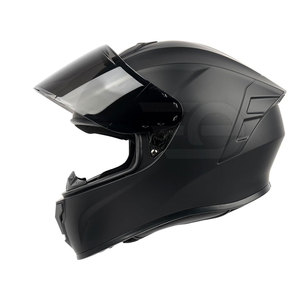 Casque intégral de moto, coque résistante aux chocs, rembourrage respirant, visière transparente, casque de protection - Product Image 3