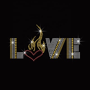 Xu Hướng 2024 Sản Phẩm <span class=keywords><strong>Hotfix</strong></span> Tùy Chỉnh Rhinestone Chuyển Rhinestone Chuyển <span class=keywords><strong>Motif</strong></span> Cho Ngày Valentine - Product Image 4