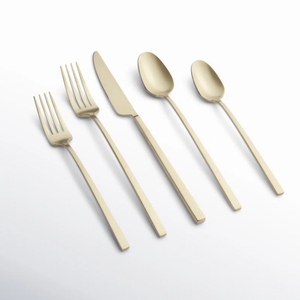 Juego de cubiertos de acero inoxidable con diseño de cuentas, vajilla para eventos de boda, cubiertos, cuchillo, cuchara, tenedor, decoración de restaurante para el hogar 2024 - Product Image 5