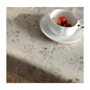 Couverture de table en tissu polyester pur coton 100% Tissu tissé personnalisé de haute qualité pour la célébration du nouvel an fabriqué à la demande - Product Image 2
