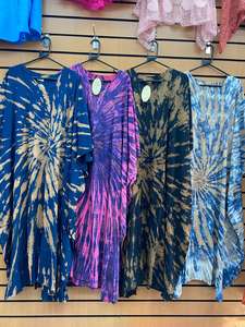 Robe caftan africaine la plus demandée Rayon Beach Cover-Up Nightwear & Lounge Wear Tenue de vacances légère pour femmes Vêtements - Product Image 3