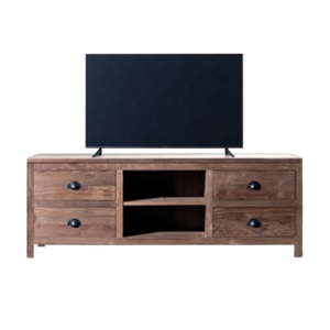 Wooden Modern Living Room TV Stands Teak Wood TV Table Modern Minimalist TV <b>Cabinet</b> for Modern and Classic Home Furniture - Product Image 2