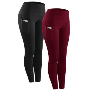 Women Sportswear Yoga Leggings Nylon Spandex Fabric High Waist Custom Size Fit All Season <b>Factory</b> Direct Price Quality Low MOQ - Product Image 6