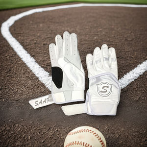 Professional Customized Genuine Cowhide Cabretta Leather <b>Batting</b> Gloves Hand Safety for Adults in Baseball and Softball Playing - Product Image 4