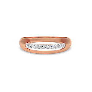 Anillo de Compromiso con Diamante Hattie, Unisex, Oro Rosa, Diamante Cultivado en Laboratorio, Corte Marquesa, Romántico, para Propuesta, Aniversarios, Eventos Especiales - Product Image 1