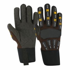 Guantes inyectados de extinción de incendios de alta resistencia Amara de Grado Superior Guantes de seguridad mecánica industrial Protección de brazo de mano sintética Aramida - Product Image 1