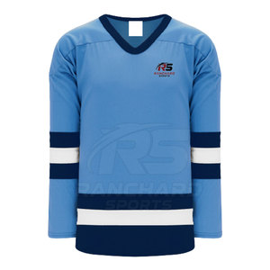 Camiseta Deportiva de Equipo Personalizada Original de Nuevo Diseño Suave, Camiseta de Hockey sobre Hielo 100% Poliéster - Product Image 1