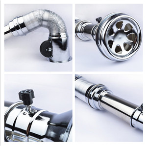 Hotte aspirante de cuisine commerciale chinoise en acier inoxydable MODI, extracteur de fumée pour <span class=keywords><strong>barbecue</strong></span>, <span class=keywords><strong>accessoires</strong></span> de <span class=keywords><strong>barbecue</strong></span> télescopiques - Product Image 2