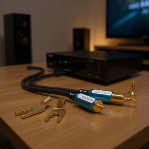 Cable de Audio y Video SKYE Mc 300 de 3m Negro y Azul - Product Image 3