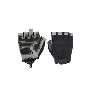 Adjustable wrist support gym gloves breathable mesh padded palm non slip design for weight lifting fitness workout - Product Image 4