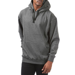 Surdimensionné hommes poids lourd boîte pull à capuche en gros poids lourd Bella + toile 3719 unisexe éponge polaire pull à capuche - Product Image 4