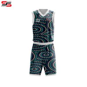 Conjunto de uniforme de baloncesto de moda para hombre de talla grande, uniforme de baloncesto estampado de alta calidad para adultos, equipo de ropa deportiva - Product Image 4