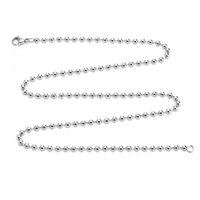 Vente en gros JR Brand JR-chain Collier à chaîne de perles boule en acier inoxydable-Livraison rapide