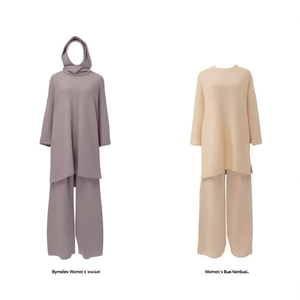 ชุดเสื้อกันหนาวผู้หญิง Bymeldev Slit Knit Busui Nonbusui - Product Image 2