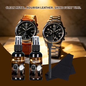 Kit de nettoyage de montre nano premium personnalisé avec liquide nettoyant avancé et <span class=keywords><strong>chiffon</strong></span> de rénovation du brillant pour l'entretien quotidien des montres - Product Image 6