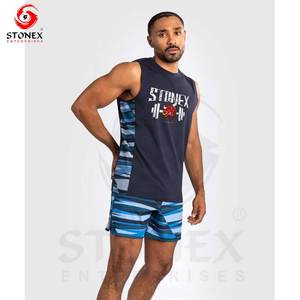 Custom Logo <b>Print</b> Tank Top New Arrival Best Price Premium <b>Material</b> Plus Size Breathable Quick Dry Tank Top For Men - Product Image 5
