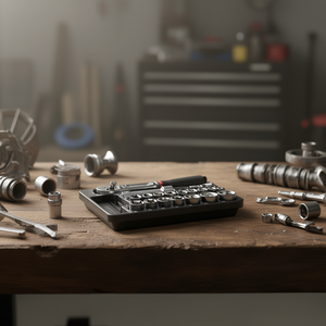 Usag 19-Piece <b>Ratchet</b> Set with Hexagonal <b>Sockets</b> and Inserts for <b>Socket</b> Product Use - Product Image 3