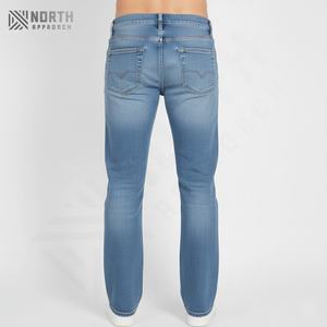 Jeans de Mezclilla Rectos para Hombre, Corte Regular, Casuales, Ligeros, de Algodón, para Invierno y Primavera, Más Vendidos - Product Image 2