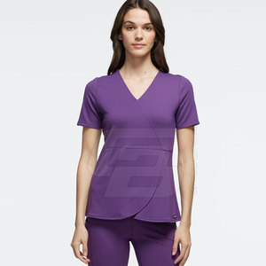 ชุดจ็อกเกอร์สครับพยาบาลชุดเครื่องแบบโรงพยาบาลผลิตตามแบบของ2024ชุดสแปนเด็กซ์พิมพ์ลาย - Product Image 2