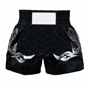 Nouveauté Shorts de boxe MMA sur mesure Unisexe Couleur unie 100% polyester Séchage rapide Respirant Logo personnalisé en gros - Product Image 1
