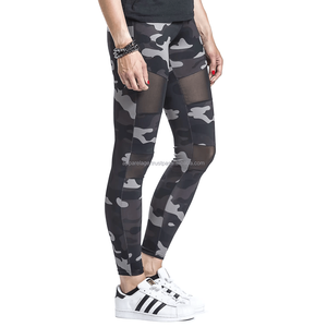 Young Sexy Pantalon de yoga taille haute évacuant la transpiration Super serré avec effet de levage des fesses pour la piste de course - Product Image 1
