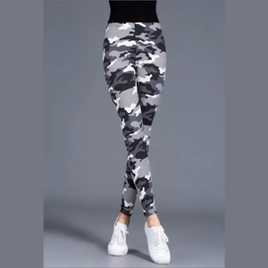 Mallas de mujer Estilo grafiti Slim Tallas grandes Pantalones elásticos Entrenamiento Ejercicio Leggings Fitness Gimnasio Deportes Pantalones de yoga - Product Image 6