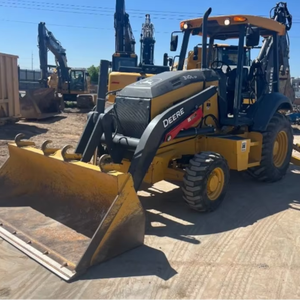 Alta calidad 2023 Johnn Deerre 310LEP retroexcavadoras máquinas de construcción con Joystick para la venta - Product Image 3