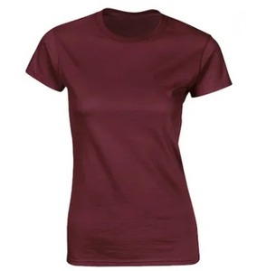 2025 nuevas camisetas de algodón 100% para mujer, camisetas de manga corta de Color sólido para mujer, camisetas para mujer, camisetas para mujer - Product Image 1