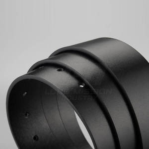 Nuevo Cinturón Casual de Cuero Vacuno Negro Marrón con Hebilla Metálica de Cierre Automático Plateada, Impermeable y Duradero para Hombre - Product Image 5