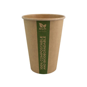 100% vasos de papel recubiertos de PLA de 210ml reciclables y compostables para servir bebidas frías y calientes a bajo precio - Product Image 1
