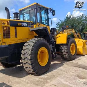 รถตักล้อยาง Komatsu WA380 มือสอง น้ำหนัก 18.7 ตัน ความจุบุ้งกี๋ 3 ลูกบาศก์เมตร ของแท้จากญี่ปุ่น รถก่อสร้างใช้งานน้อย ได้รับการรับรองมาตรฐาน CE - Product Image 2