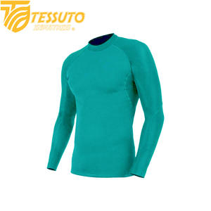 Licra de Alta Calidad para Hombre, Estilo MMA, Spandex/Poliéster, Secado Rápido, Manga Larga, Impresión Personalizada, Venta al Por Mayor - Product Image 1