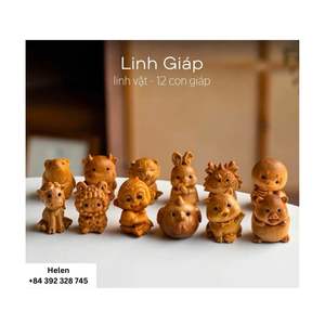 MEILLEUR Offre Spéciale CADEAU SOUVENIR EN BOIS TENDANCE AFFICHAGE EN FORME D'ANIMAL-ARTICLES DE DÉCORATION EN BOIS TENDANCE CHAUDE 99 DONNÉES EN OR HELEN - Product Image 2