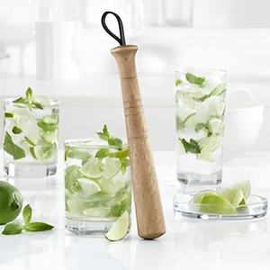 Pilon à cocktail en bois moderne de qualité supérieure avec accessoires de barre de formation forte outils de barman - Product Image 5
