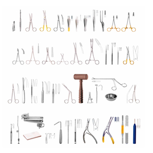 Ensemble d'instruments de chirurgie reconstructive manuelle professionnelle Pentax Premium équipement chirurgical de base en acier inoxydable certifié CE - Product Image 2