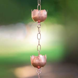 Décoratif vent Spinner tente jardin décorations pour la maison pétale conception chaîne de pluie personnalisé extérieur emballage couleur ornements - Product Image 4