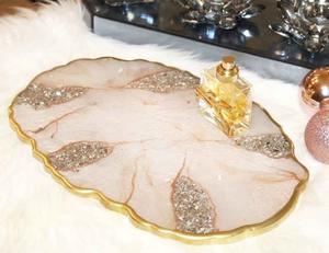 Resin Decorative <b>Tray</b> in Multiple Colors Rectangle Home Decor Resin <b>Tray</b> High Quality - Product Image 3