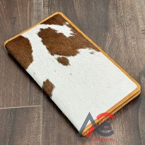 Fabricante de moda Premium Bifold cuero de vaca genuino diseñador Slim Luxury Card Money Holder monedero billetera larga para hombres - Product Image 1